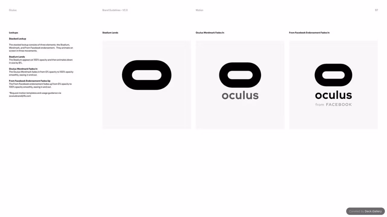 Oculus Brand Guidelines v2.0, slide 97