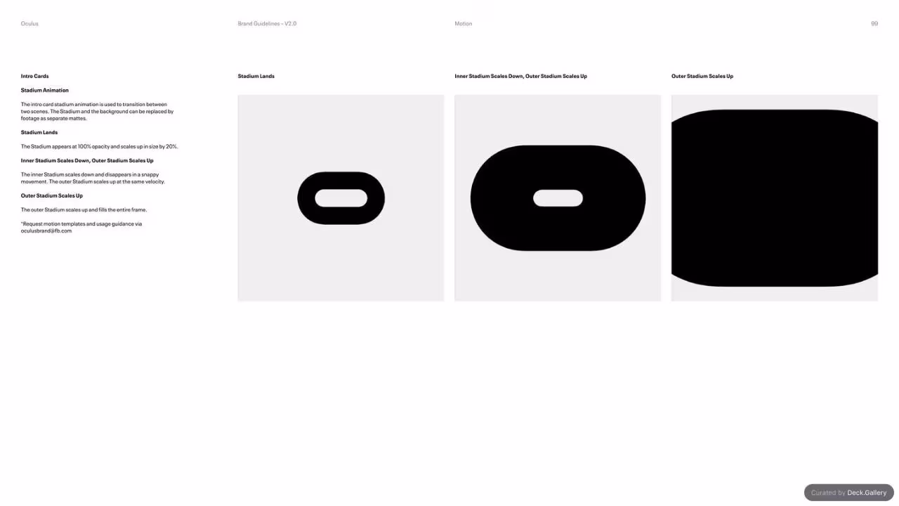 Oculus Brand Guidelines v2.0, slide 99