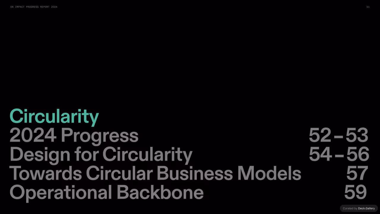 On Impact Progress Report 2024, slide 51
