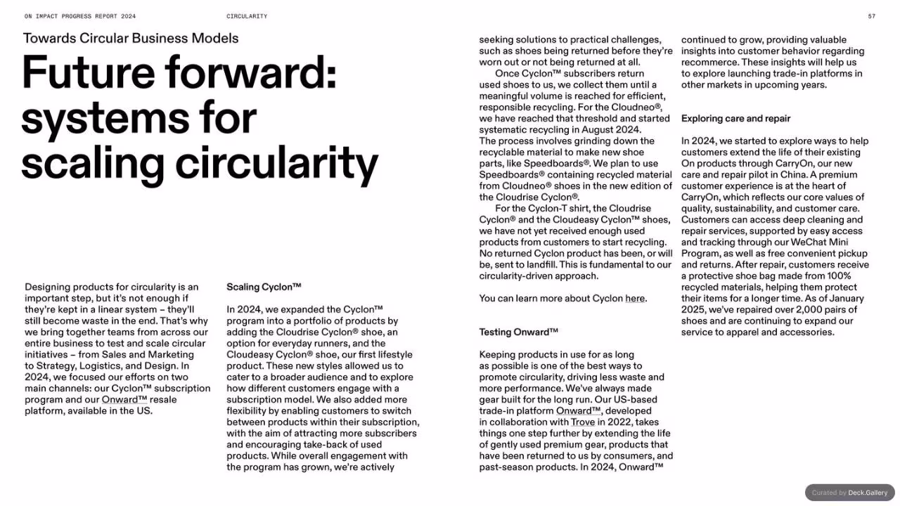 On Impact Progress Report 2024, slide 57