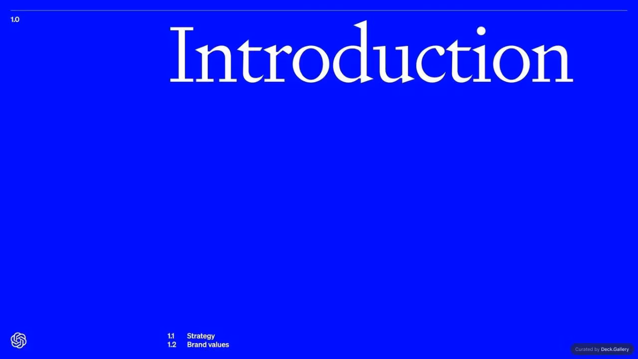 OpenAI Brand Guidelines 2022, page 3