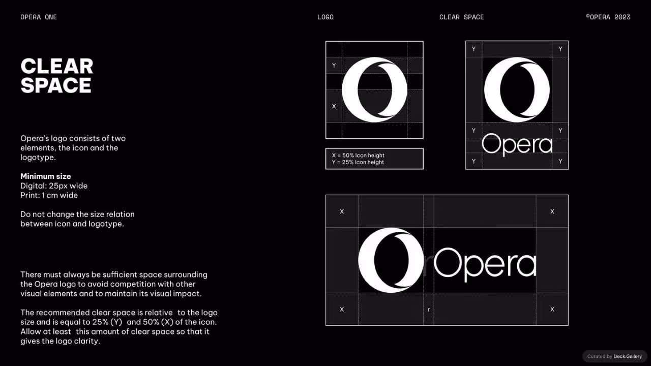Opera One Design Guide 2023, slide 10
