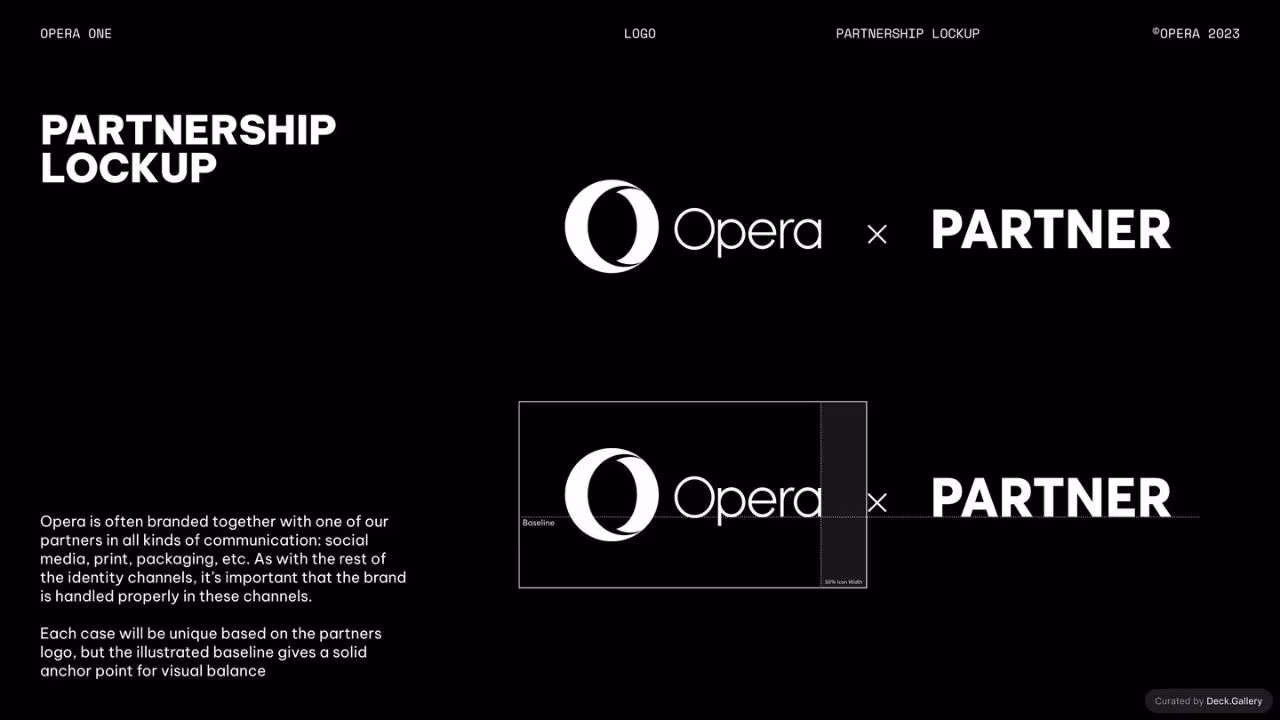 Opera One Design Guide 2023, slide 12