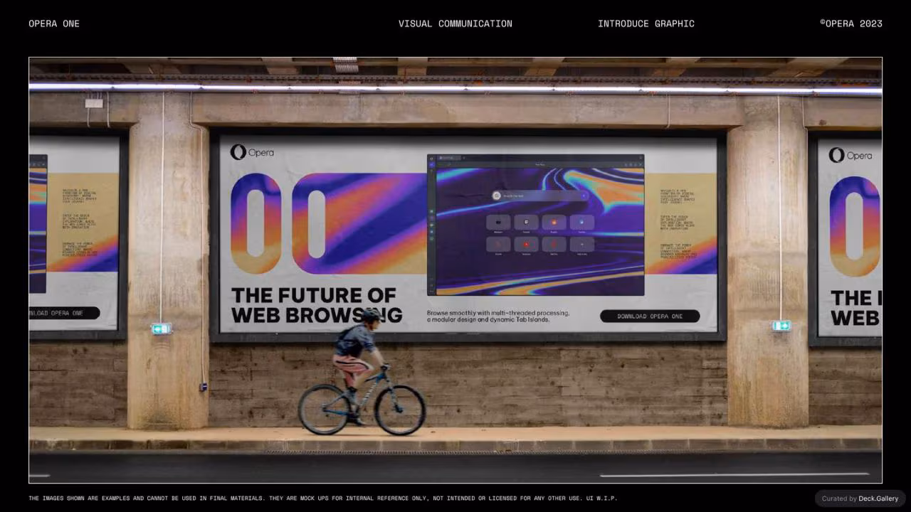Opera One Design Guide 2023, slide 24
