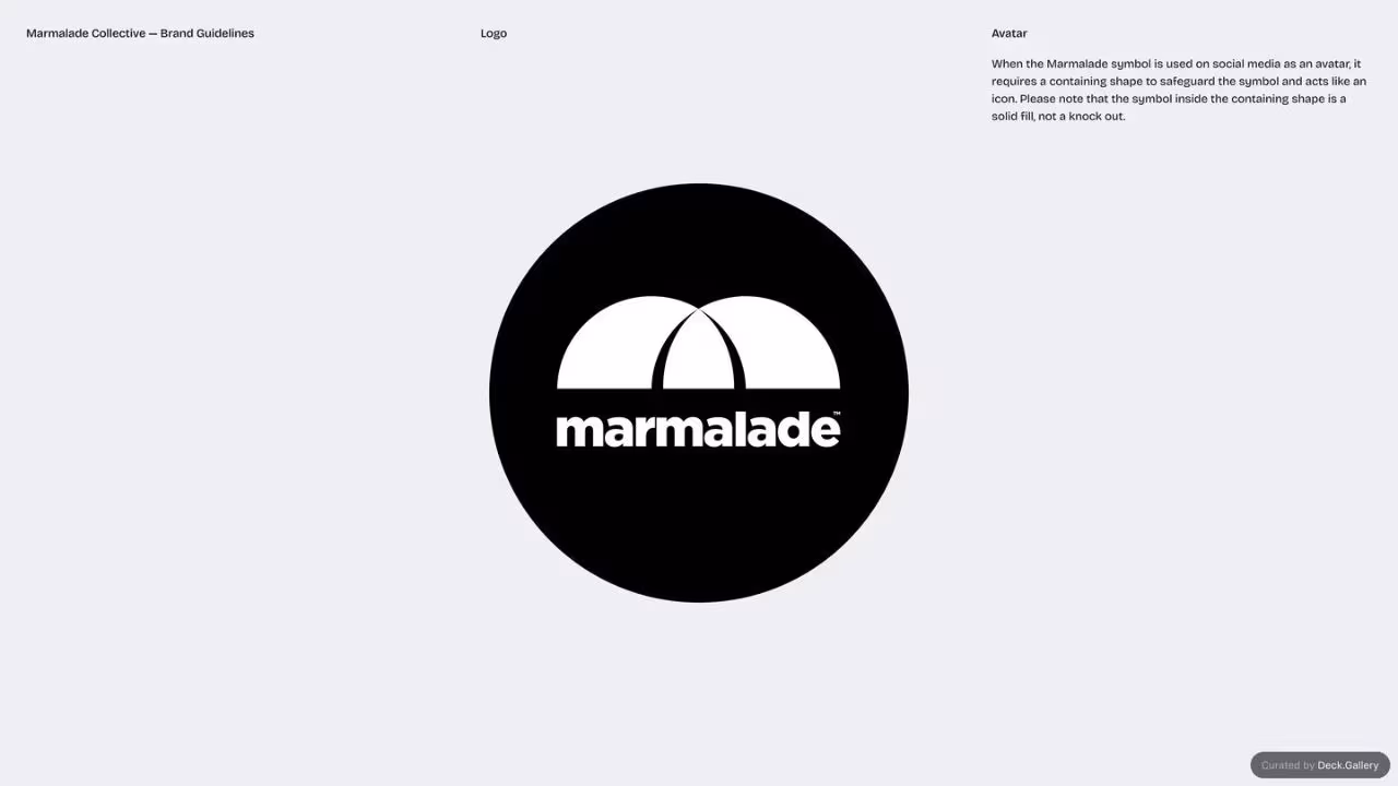 Marmalade Brand Guidelines 2025, slide 13