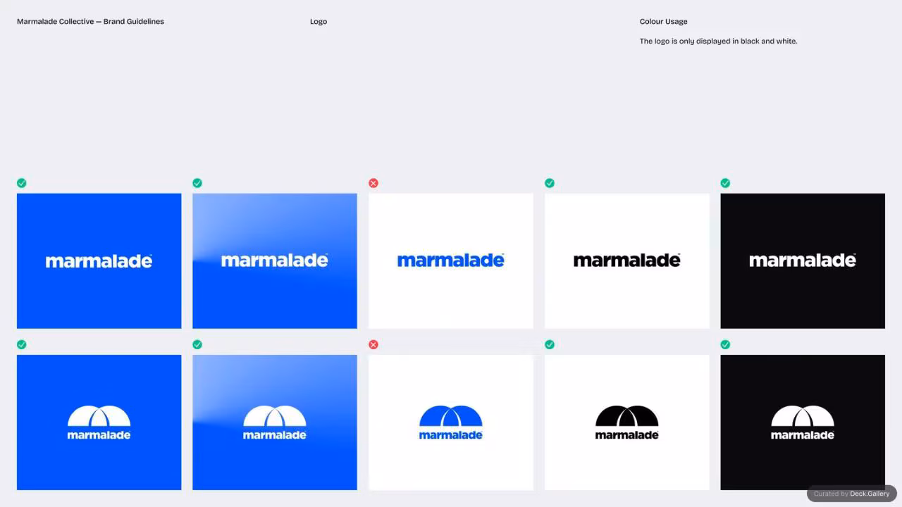Marmalade Brand Guidelines 2025, slide 16