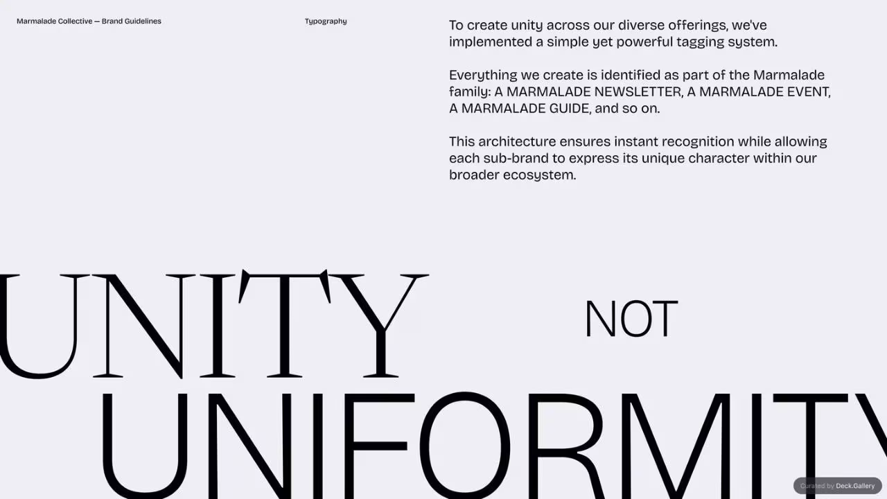 Marmalade Brand Guidelines 2025, slide 27