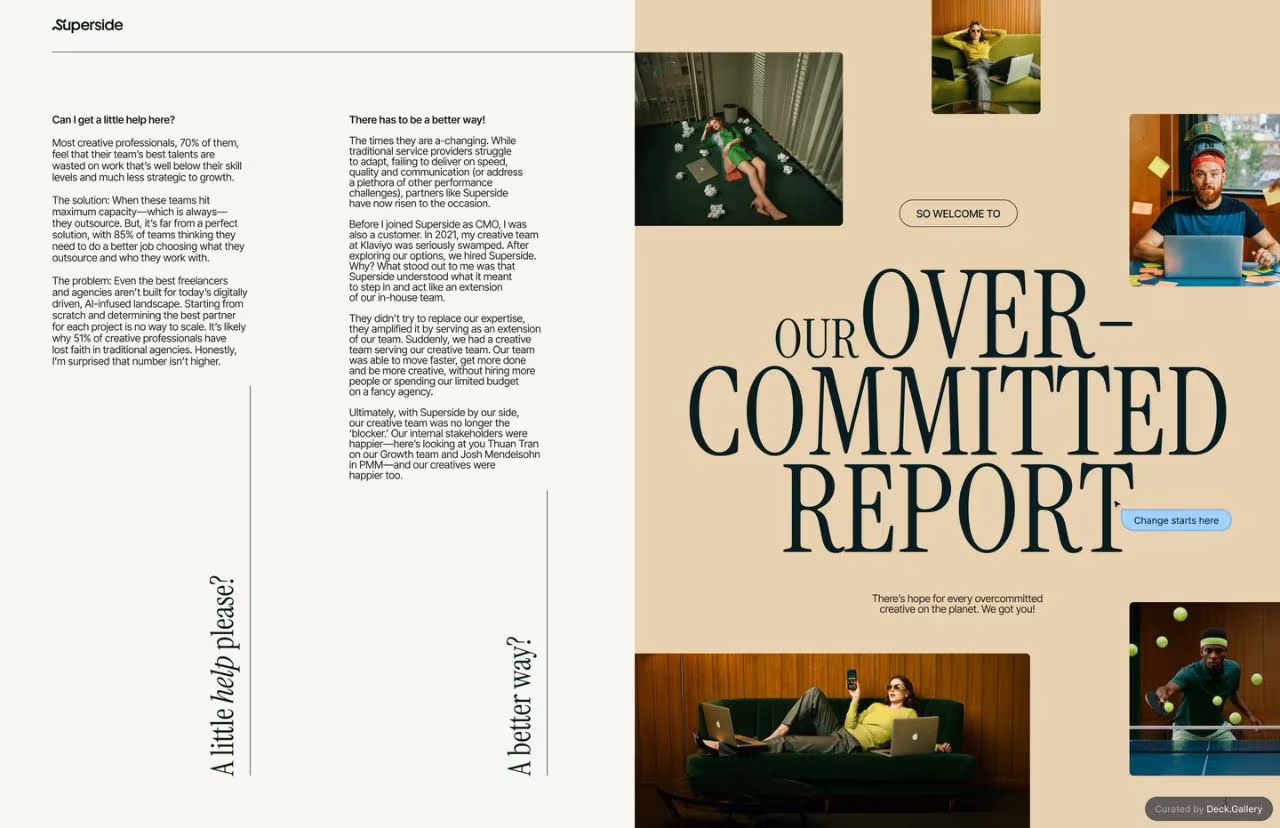 Overcommitted Report 2024, slide 3