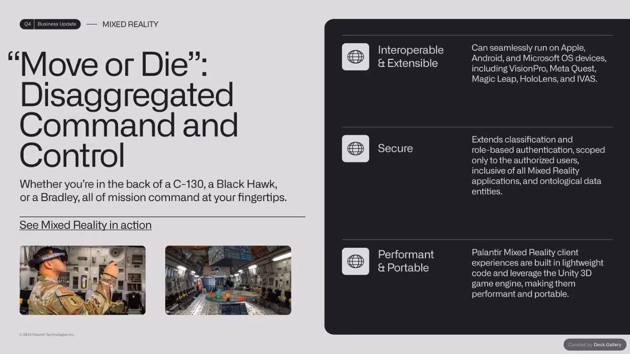 Palantir Q4 2023 Business Update, slide 12