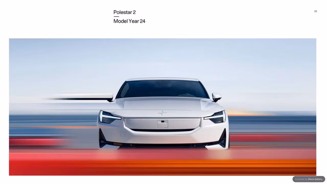Polestar Investor Update 2023, slide 20