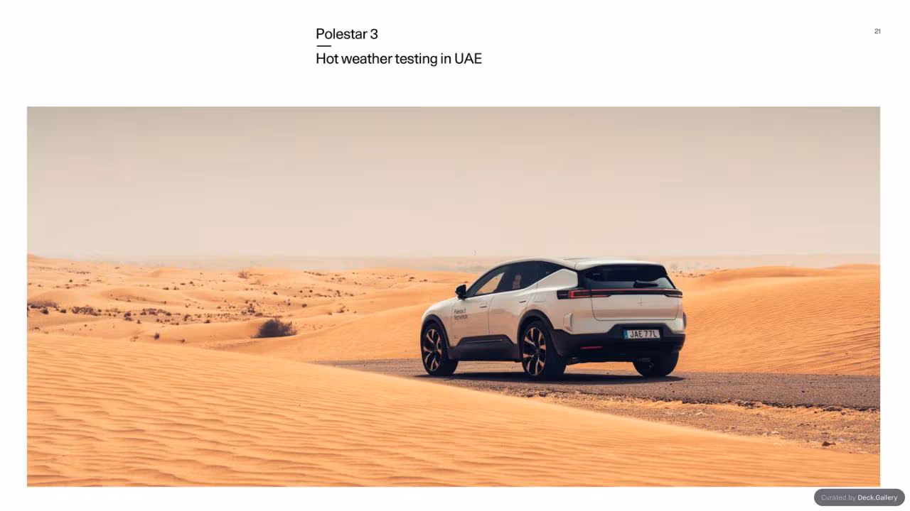 Polestar Investor Update 2023, slide 21