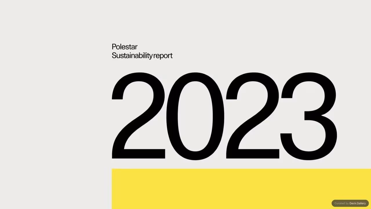 Polestar Sustainability Report 2023