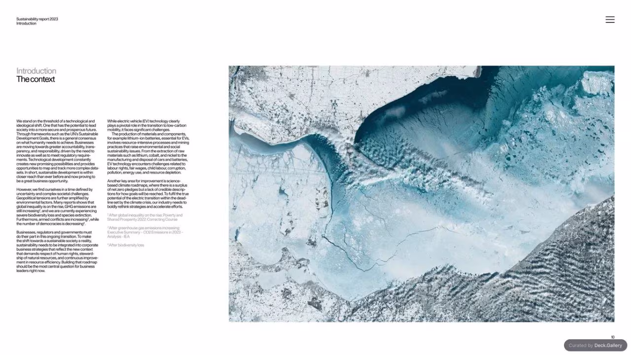 Polestar Sustainability Report 2023, slide 10