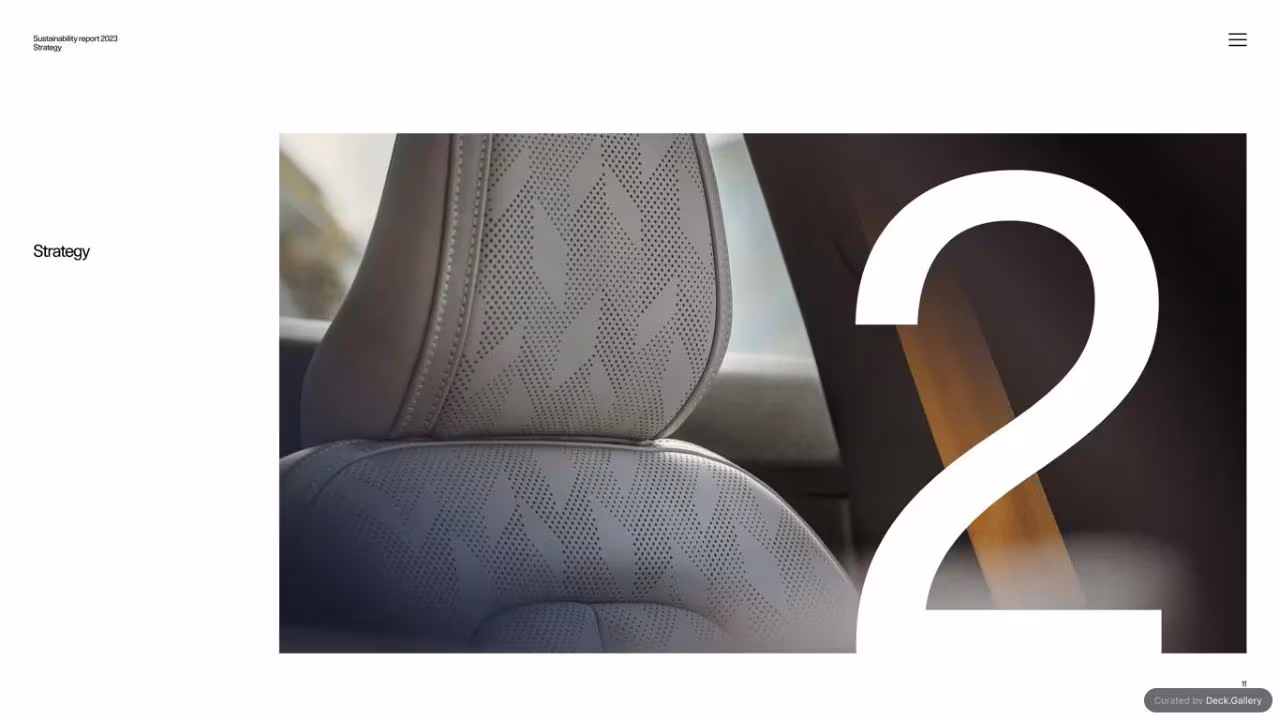 Polestar Sustainability Report 2023, slide 11