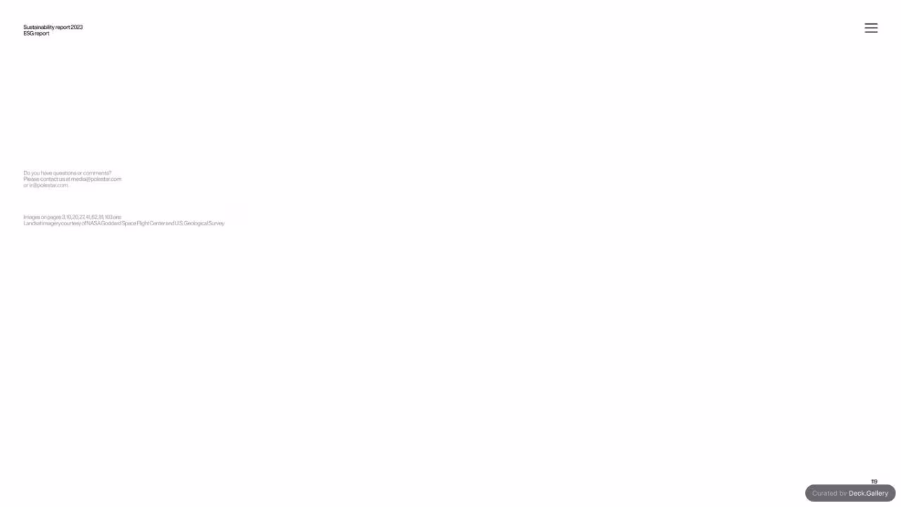 Polestar Sustainability Report 2023, slide 113