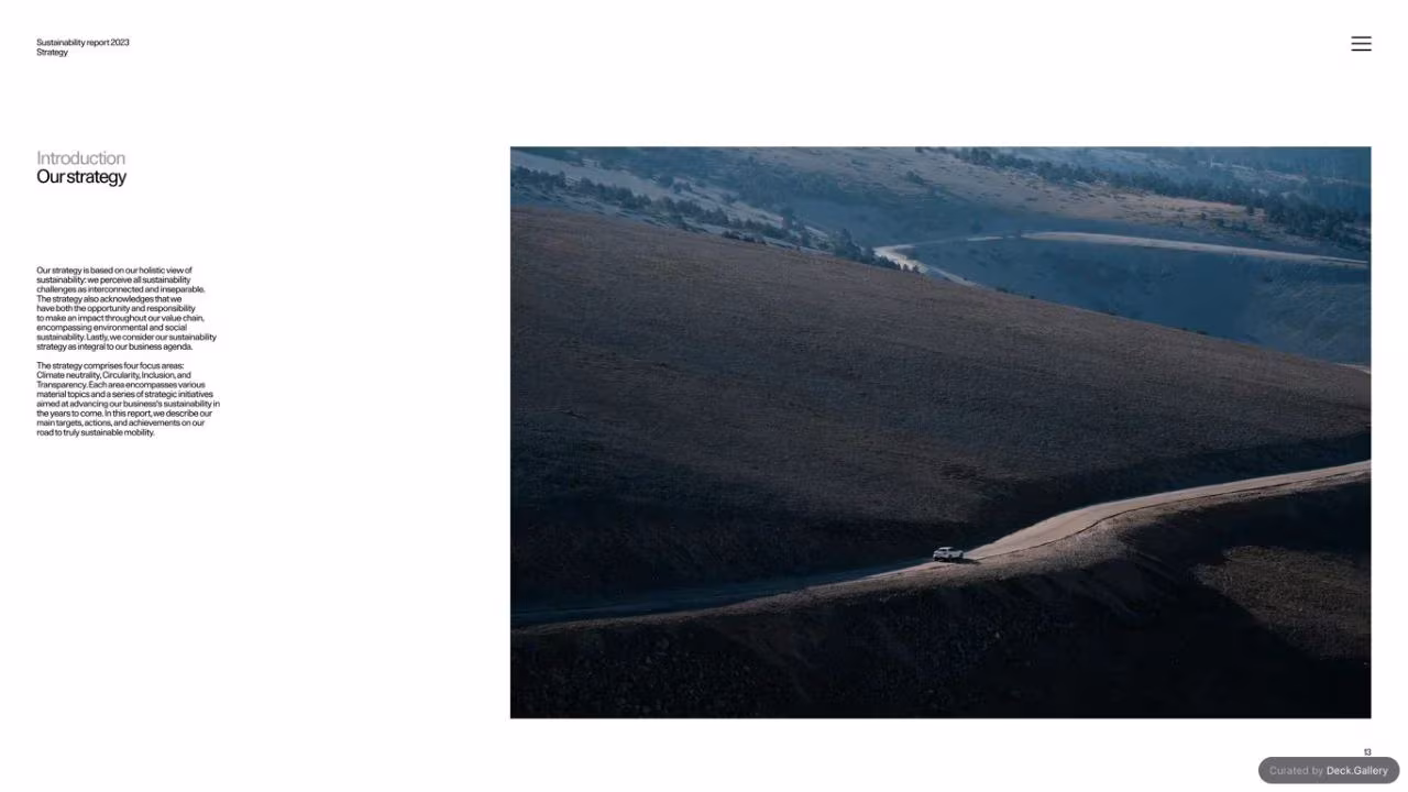Polestar Sustainability Report 2023, slide 13