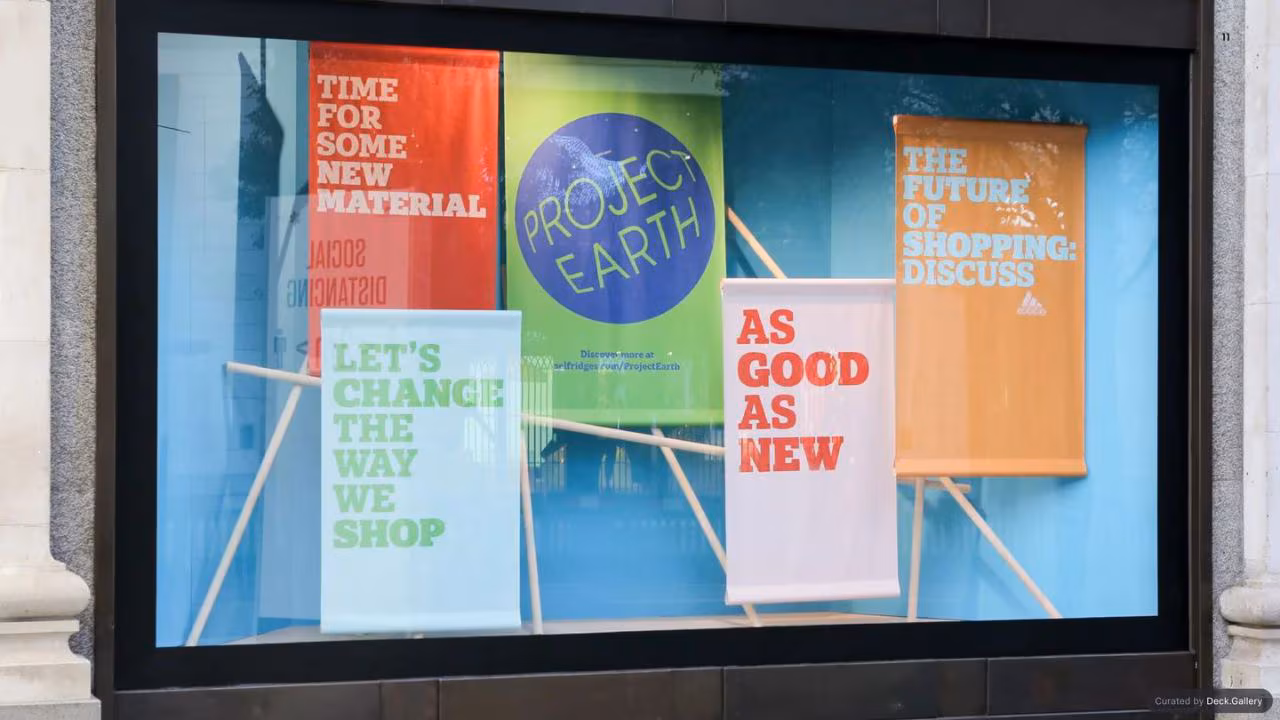 Selfridges Project Earth Report 2023, slide 11