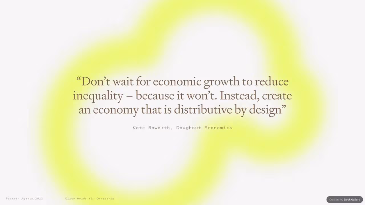 Protein Agency: Ownership (Dirty Words #3) 2022, slide 32