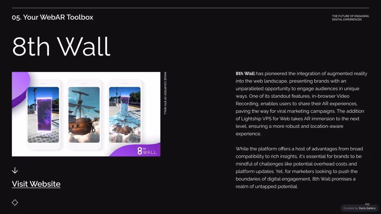 Reflektor WebAR Marketing Guide 2024, slide 9