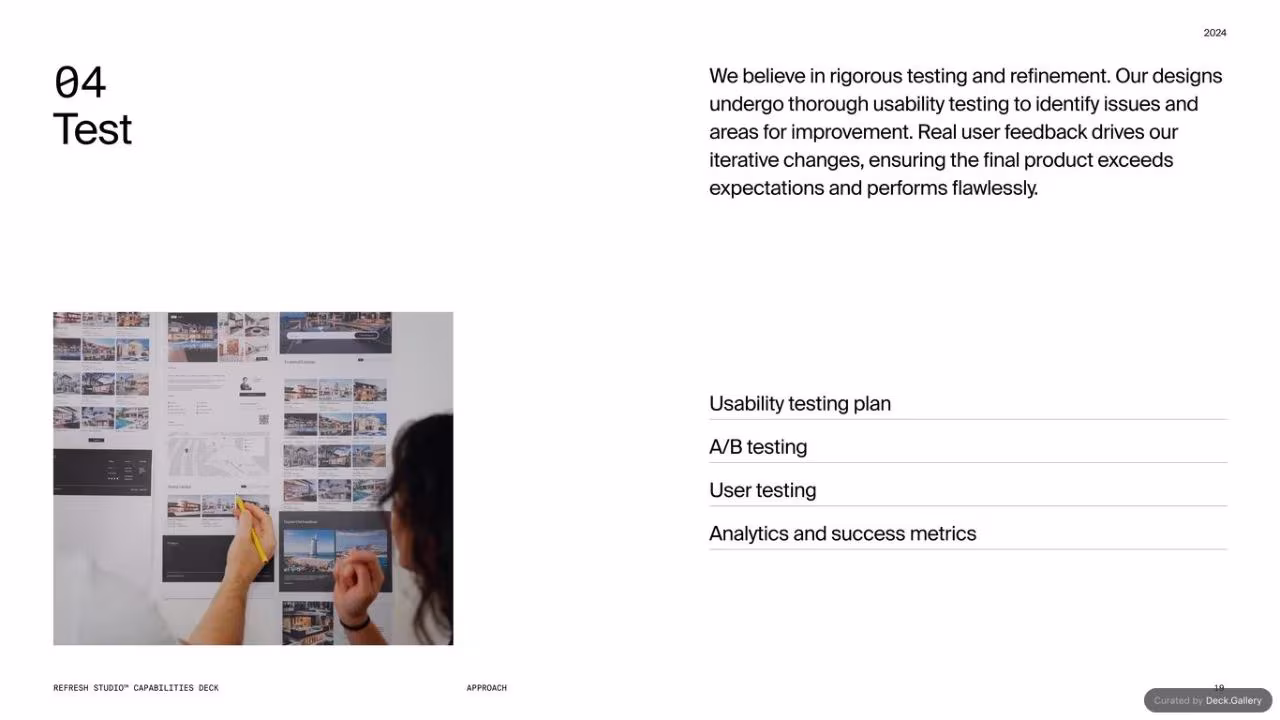 Refresh Studios Capabilities Deck 2024, slide 20