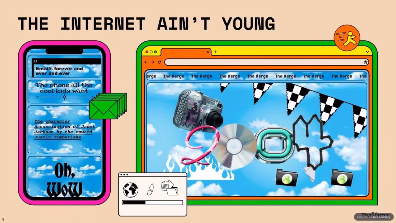 Remodelling the Internet: The Verge 2025, slide 2