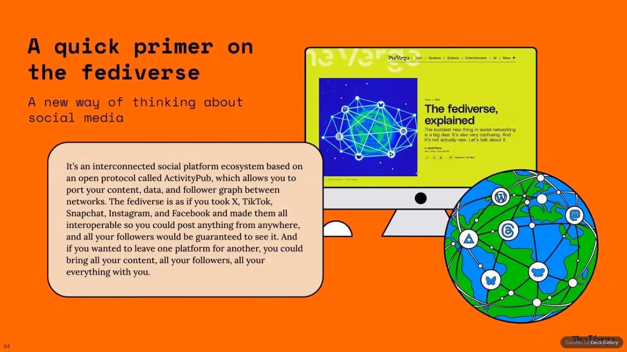 Remodelling the Internet: The Verge 2025, slide 24