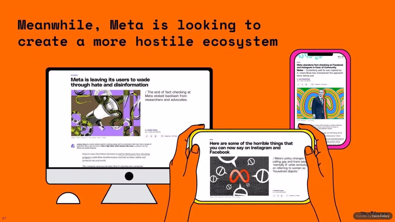 Remodelling the Internet: The Verge 2025, slide 27