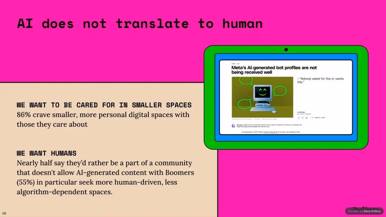 Remodelling the Internet: The Verge 2025, slide 45