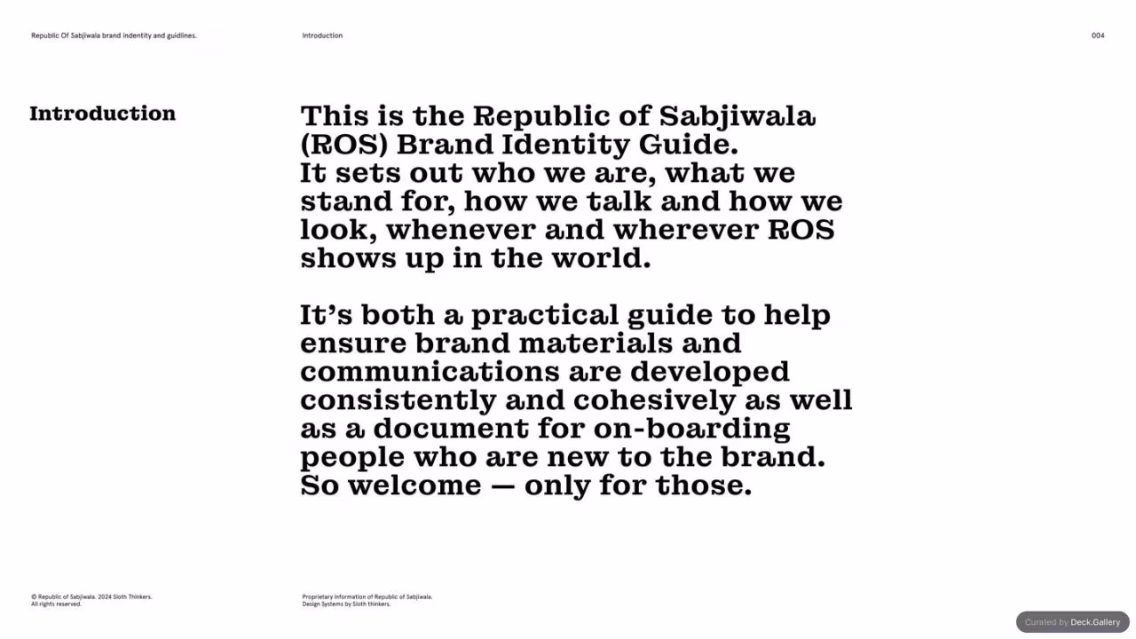 Republic of Sabjiwala Brand Guidelines 2024, slide 4