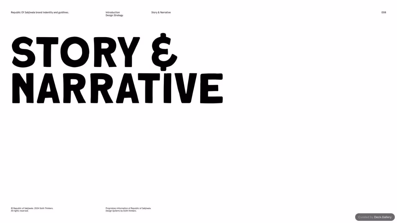 Republic of Sabjiwala Brand Guidelines 2024, slide 8