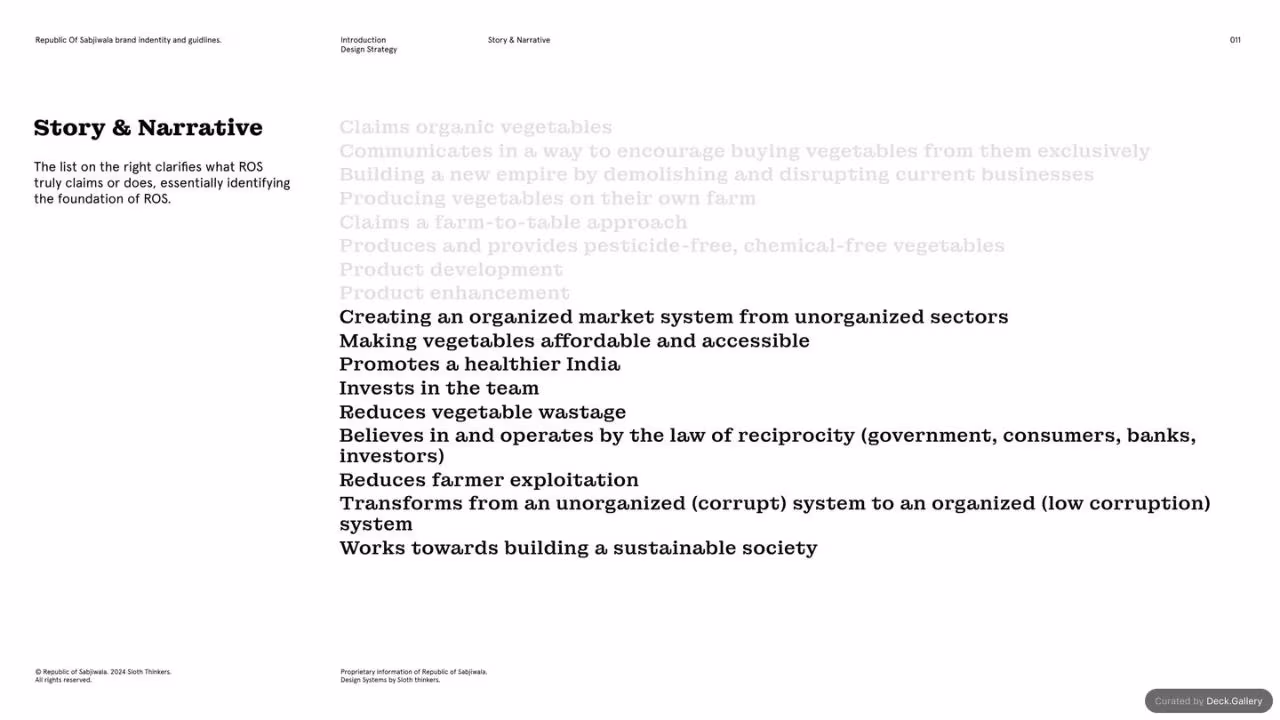 Republic of Sabjiwala Brand Guidelines 2024, slide 11