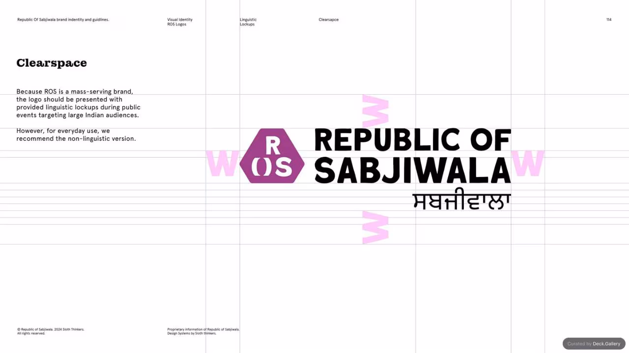Republic of Sabjiwala Brand Guidelines 2024, slide 114