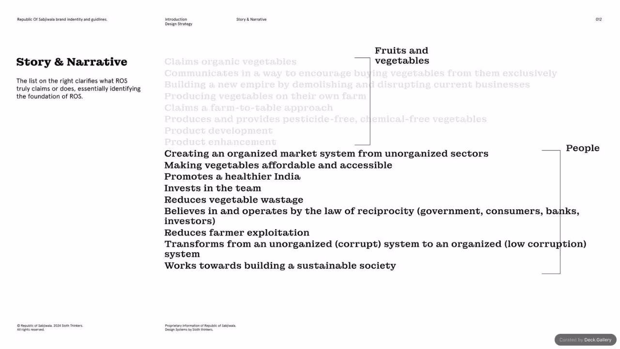Republic of Sabjiwala Brand Guidelines 2024, slide 12