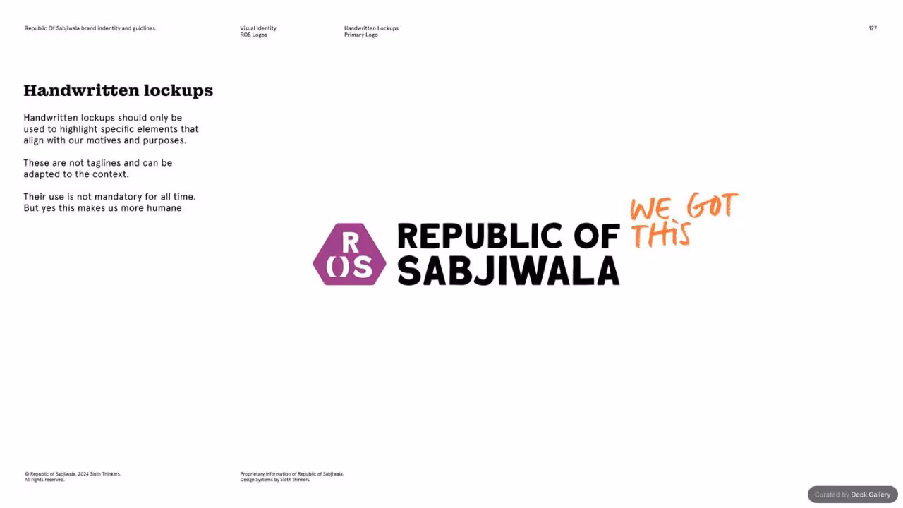 Republic of Sabjiwala Brand Guidelines 2024, slide 127