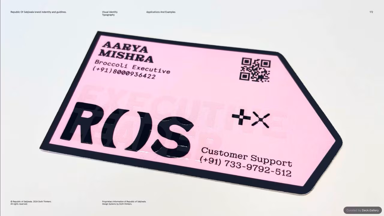 Republic of Sabjiwala Brand Guidelines 2024, slide 172
