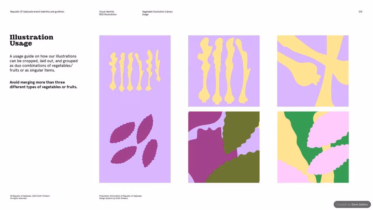 Republic of Sabjiwala Brand Guidelines 2024, slide 210