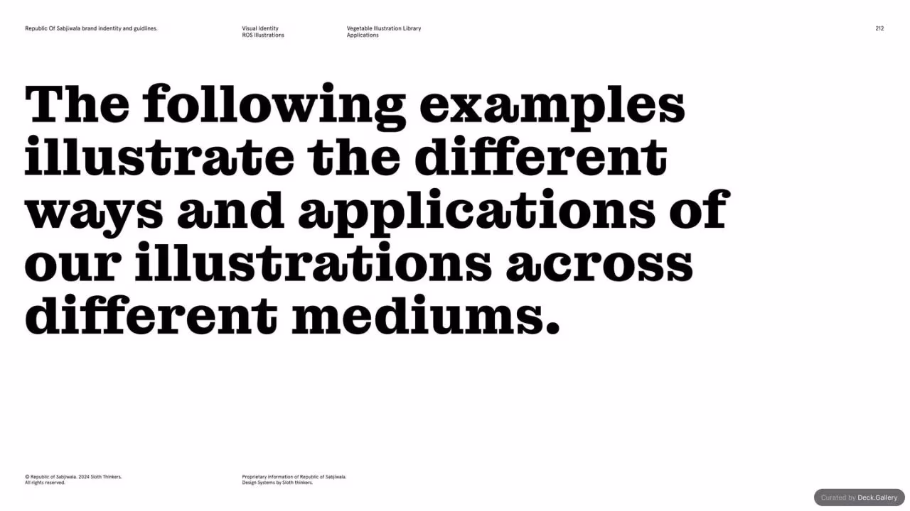 Republic of Sabjiwala Brand Guidelines 2024, slide 212