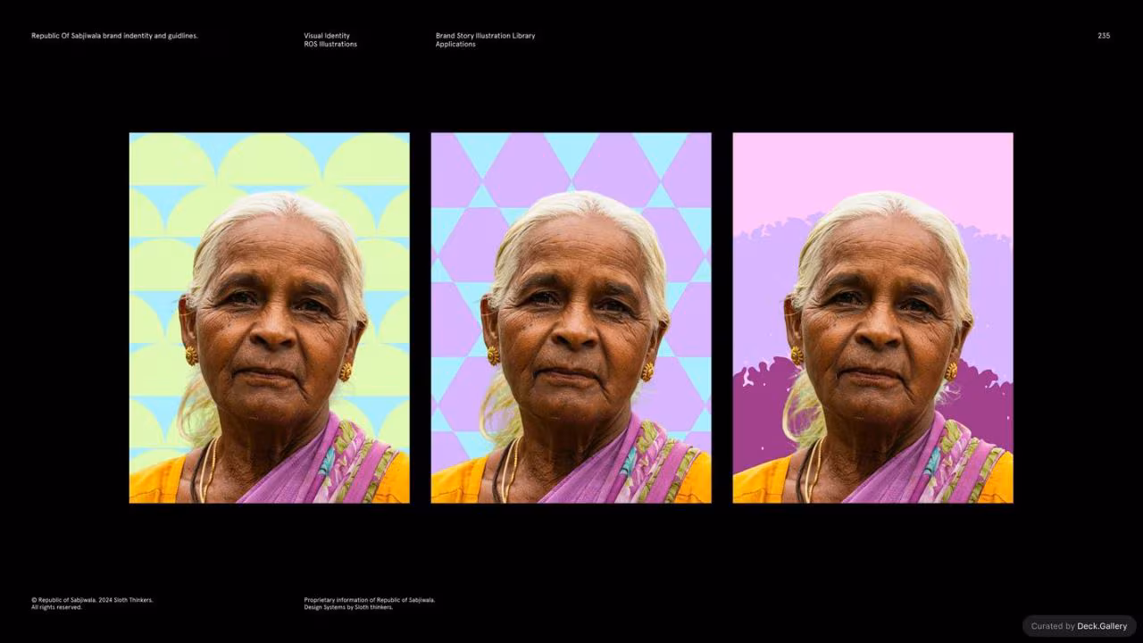 Republic of Sabjiwala Brand Guidelines 2024, slide 235