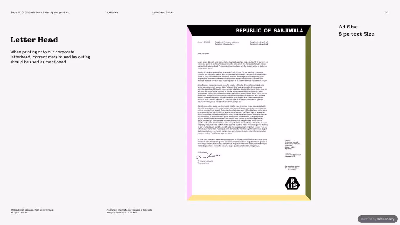 Republic of Sabjiwala Brand Guidelines 2024, slide 241