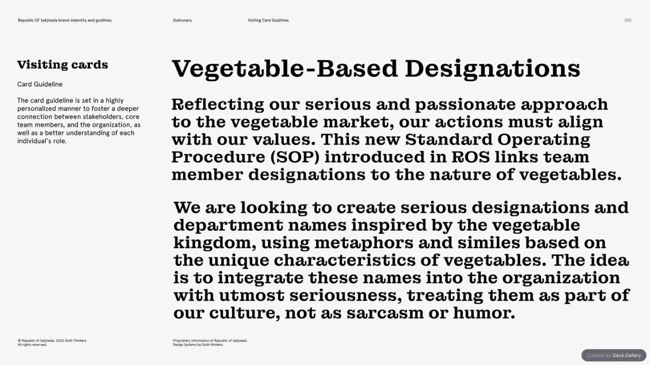 Republic of Sabjiwala Brand Guidelines 2024, slide 249