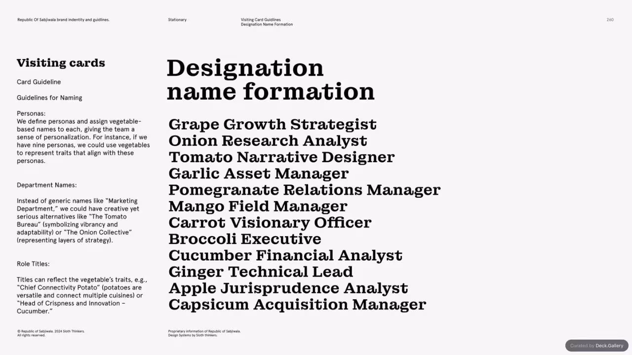Republic of Sabjiwala Brand Guidelines 2024, slide 259