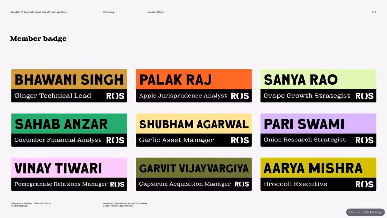 Republic of Sabjiwala Brand Guidelines 2024, slide 263