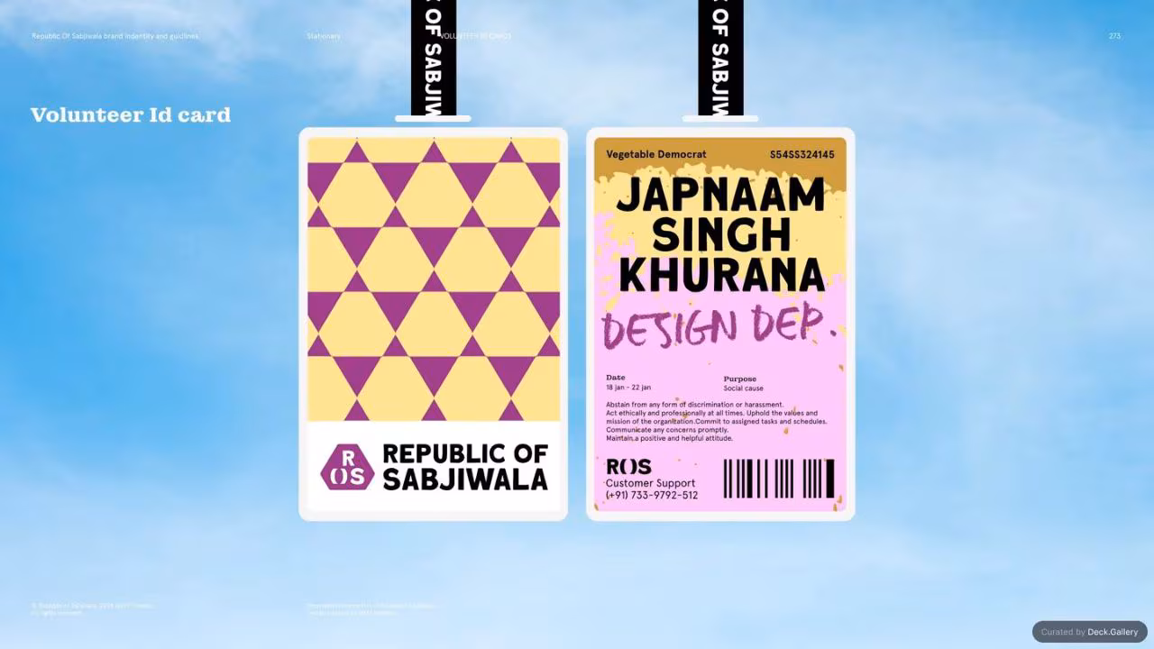 Republic of Sabjiwala Brand Guidelines 2024, slide 272