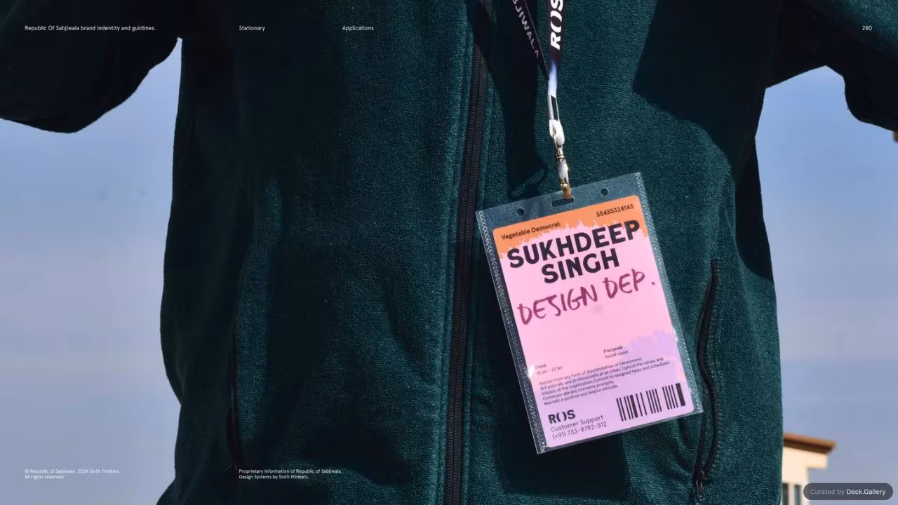 Republic of Sabjiwala Brand Guidelines 2024, slide 279