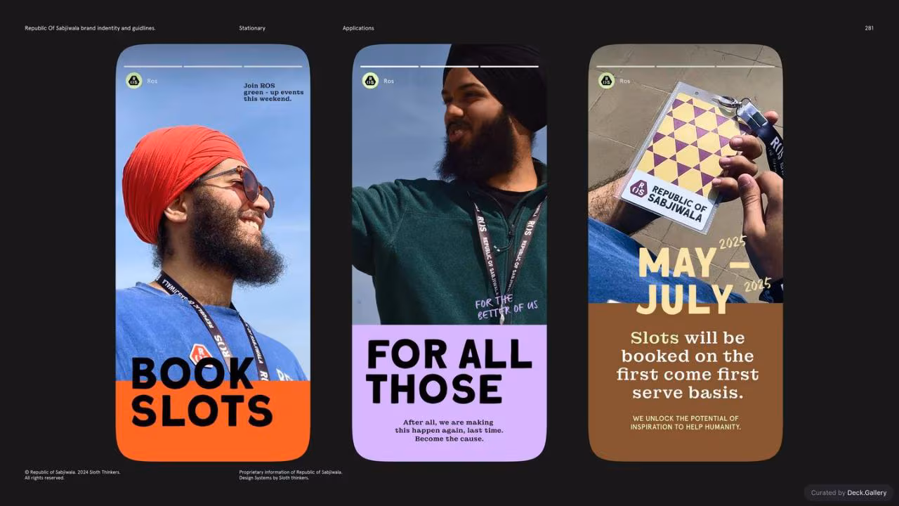 Republic of Sabjiwala Brand Guidelines 2024, slide 280