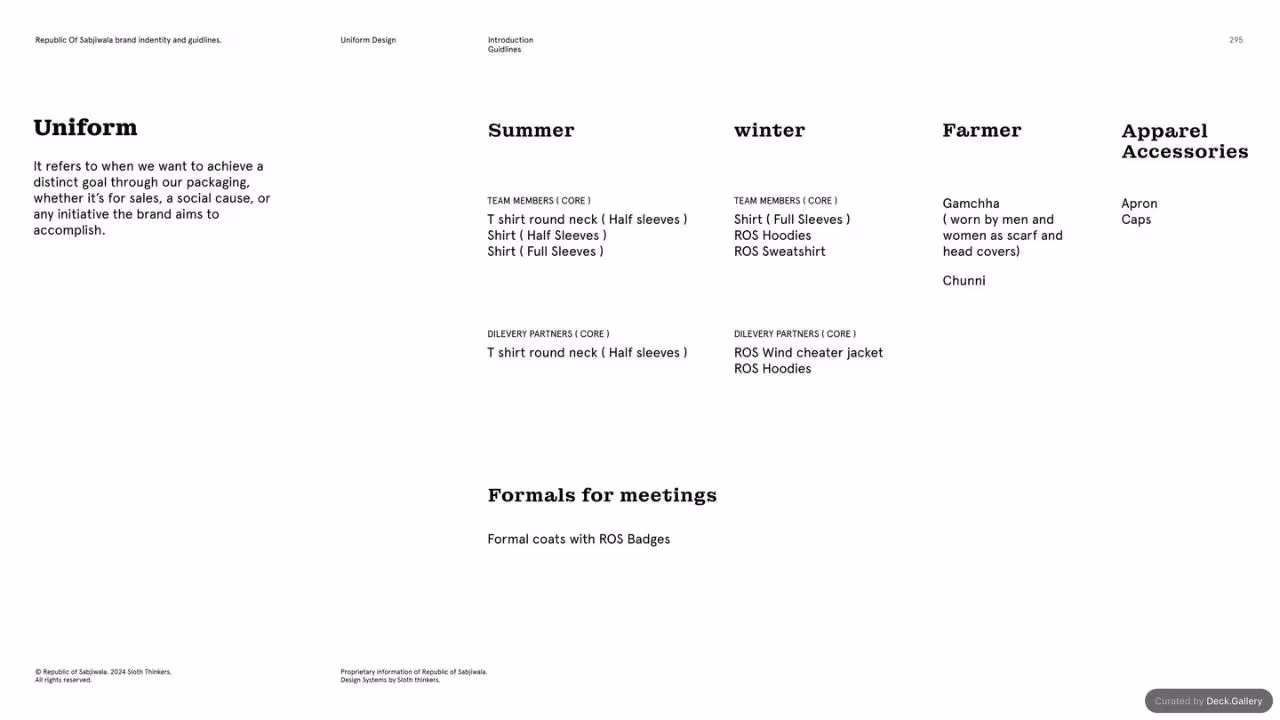 Republic of Sabjiwala Brand Guidelines 2024, slide 294