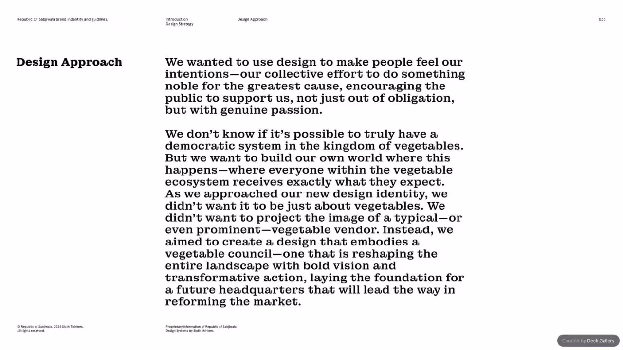 Republic of Sabjiwala Brand Guidelines 2024, slide 35
