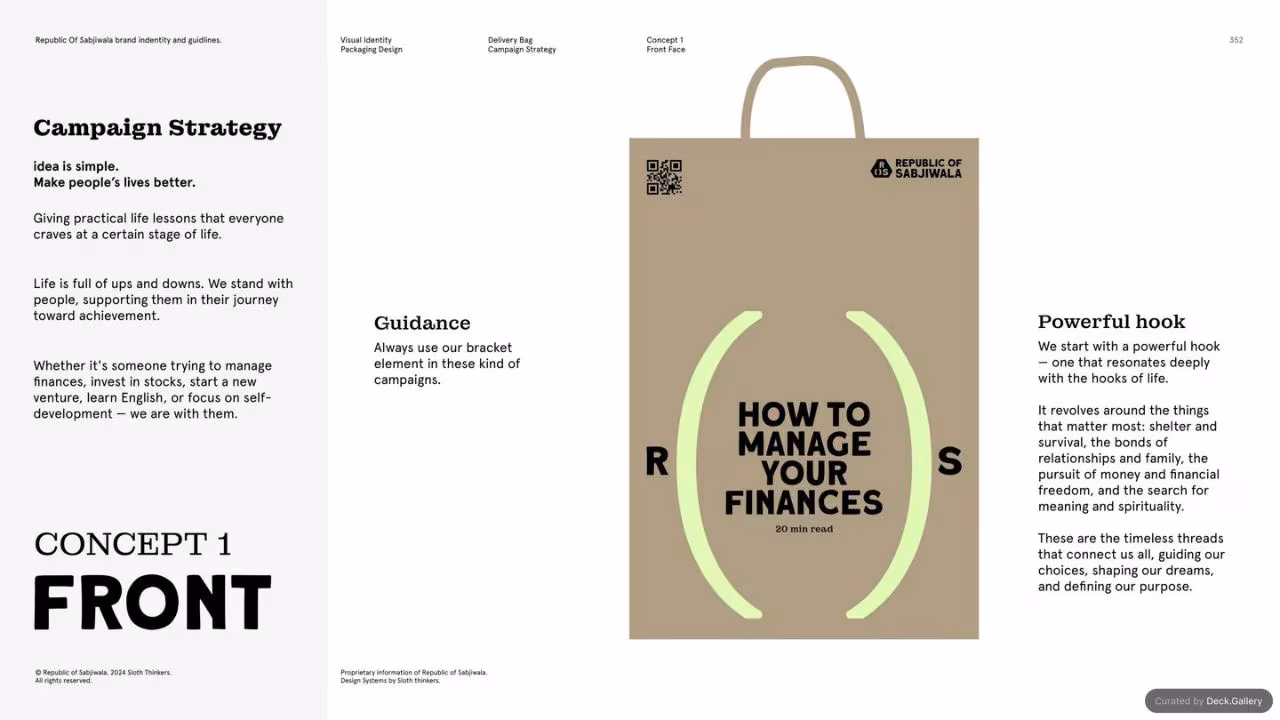 Republic of Sabjiwala Brand Guidelines 2024, slide 351
