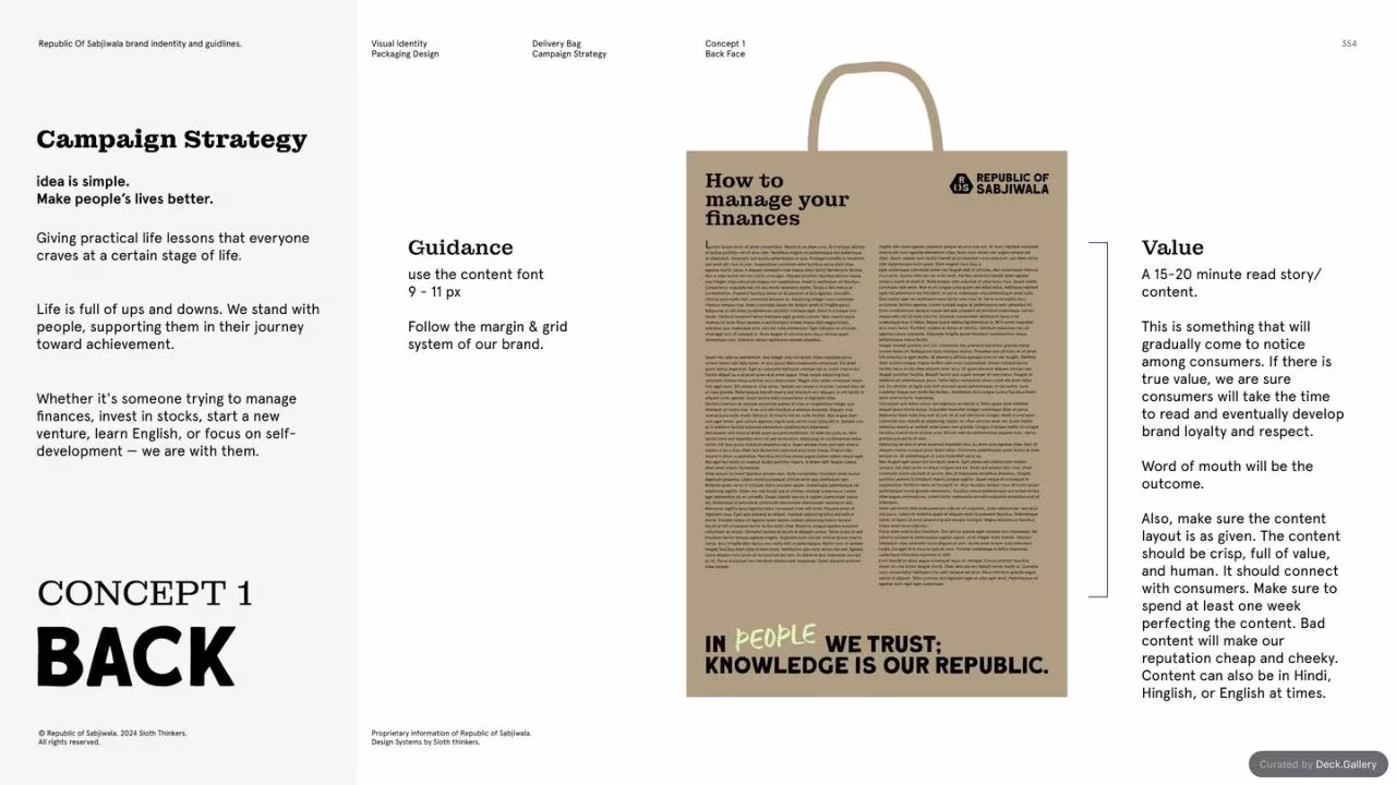Republic of Sabjiwala Brand Guidelines 2024, slide 353