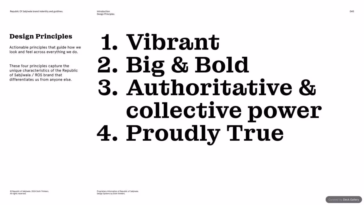 Republic of Sabjiwala Brand Guidelines 2024, slide 40